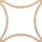 Ekena Millwork 47 14W x 47 14H x 38T Large Lilley Decorative Fretwork Wood Ceiling Panels, Red Oak CELW47X47X0375LEYRO - alternate 7